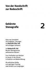 «Gekürzte Stenografie», Band 2