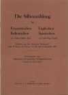 Silbenzählung französisch, englisch, italienisch und spanisch Silbenzählung französisch, englisch, italienisch und spanisch